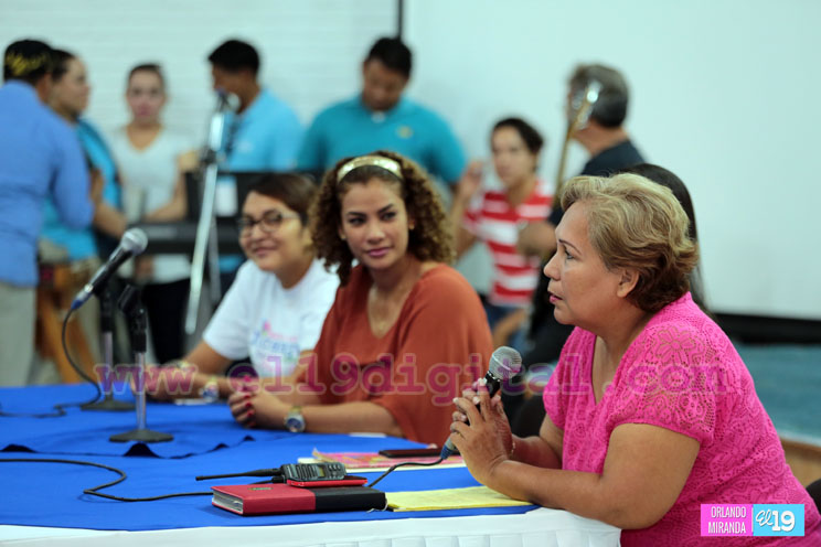 Celebran a las mujeres de los distritos de Managua